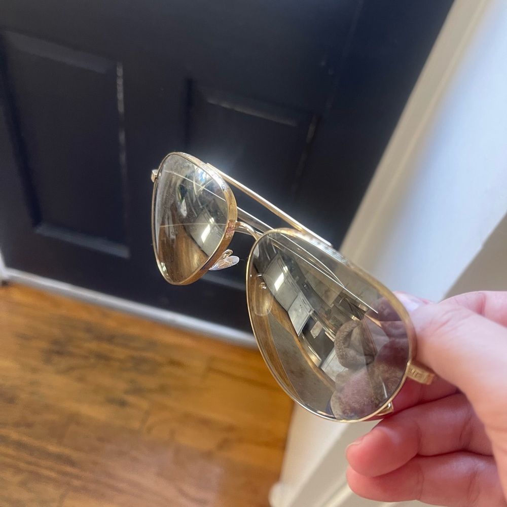 Versace aviator sunglasses